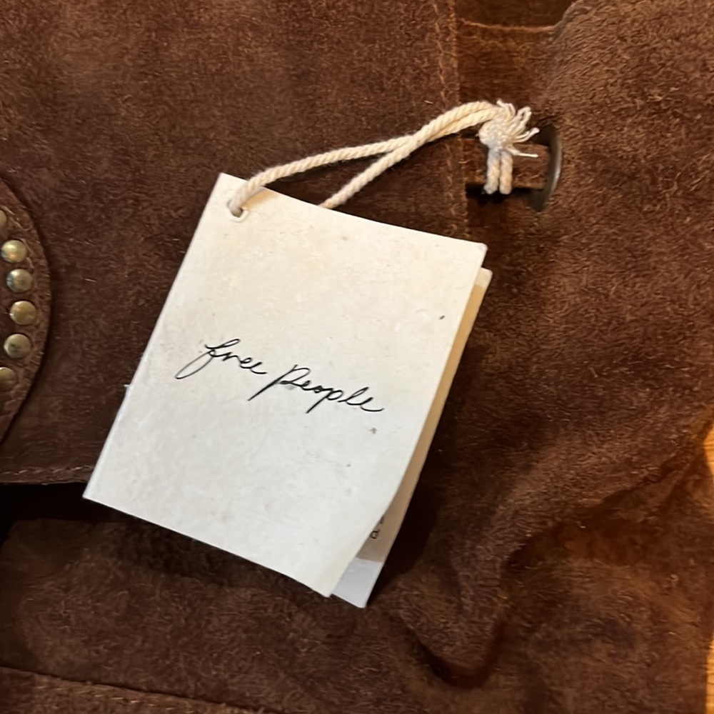 Free People Suede Sardona Bag NWT - Picture 15 of 16